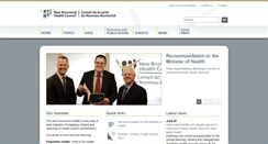 Desktop Screenshot of nbhc.ca